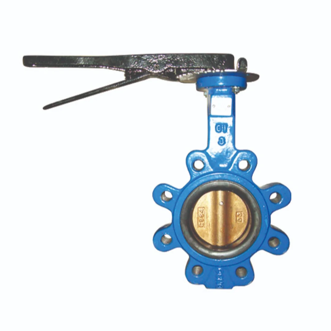 MARINE LAUGGED TYPE BUTTERFLY VALVE - Marine Valves showing detailed view with specifications and design features in realistic presentation